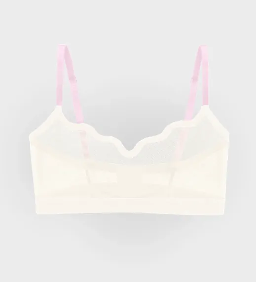 Marshmallow Sheer Bralette